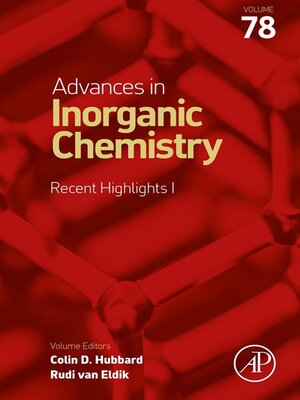 cover image of Advances in Inorganic Chemistry